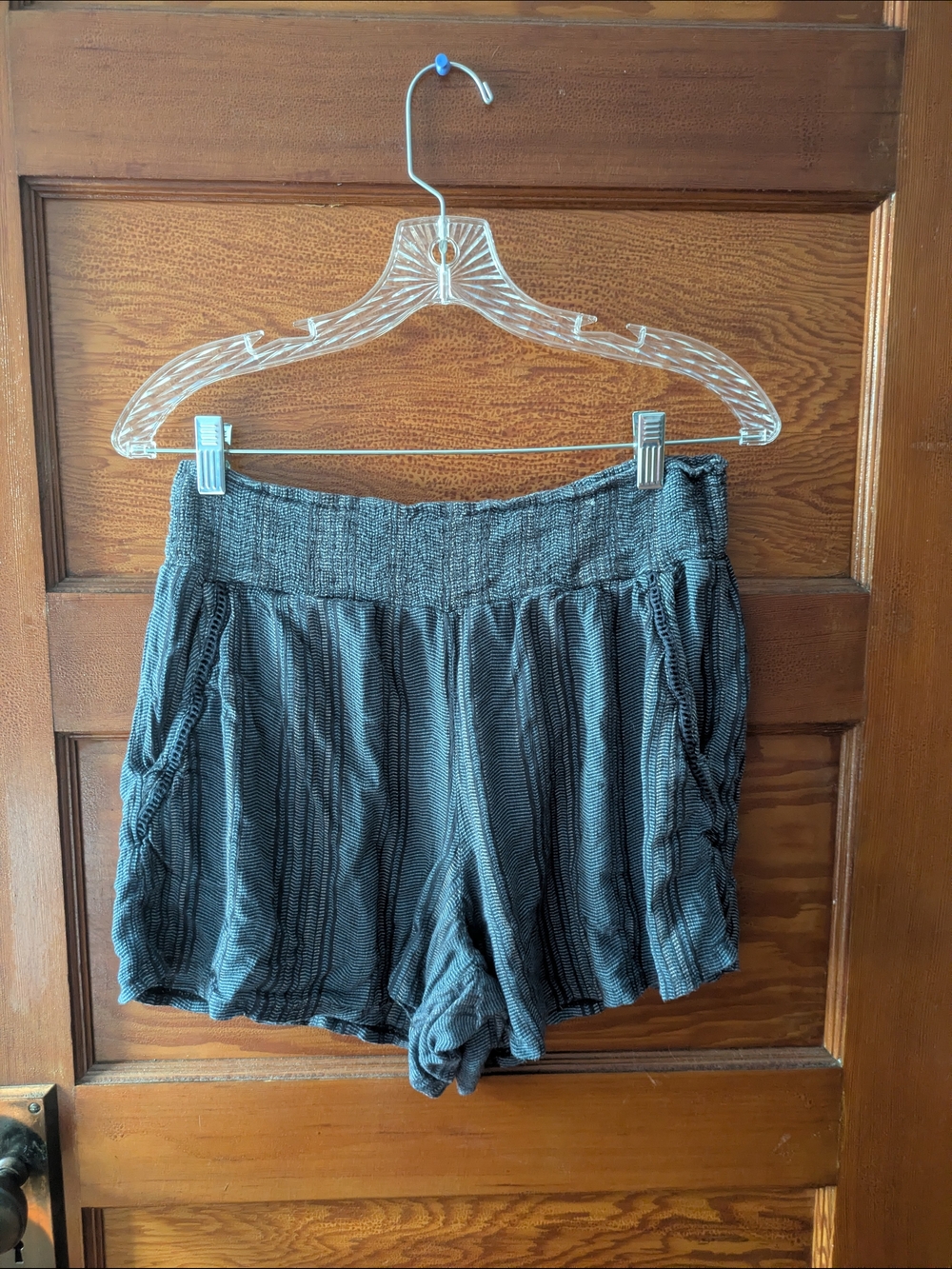 Women’s Casual Elastic Waist Multicolor Shorts